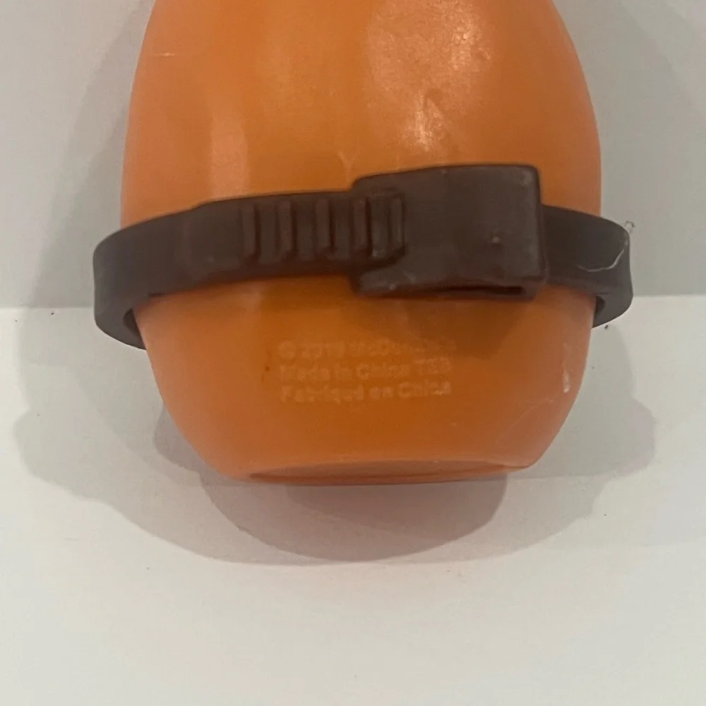 McDonald's Orange nugget Character with‎ western belt